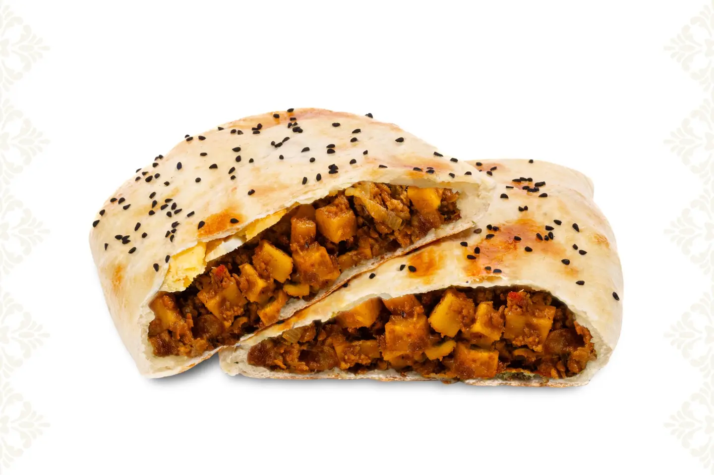 Minced Beef And Potato Pie - Big