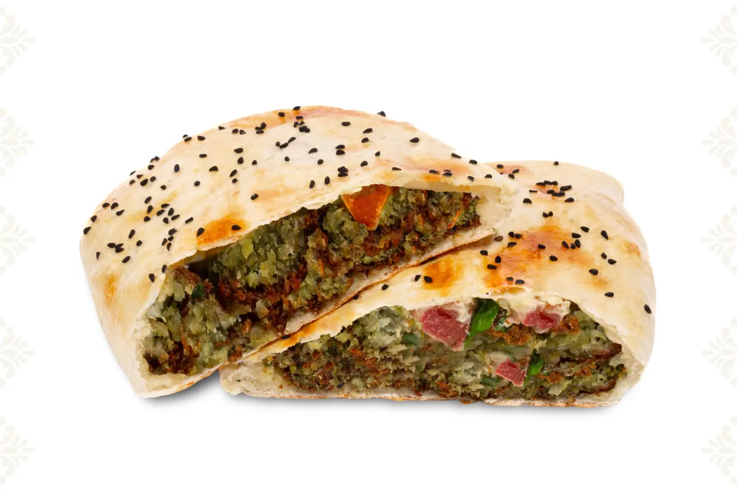 فطيرة فلافل - كبير