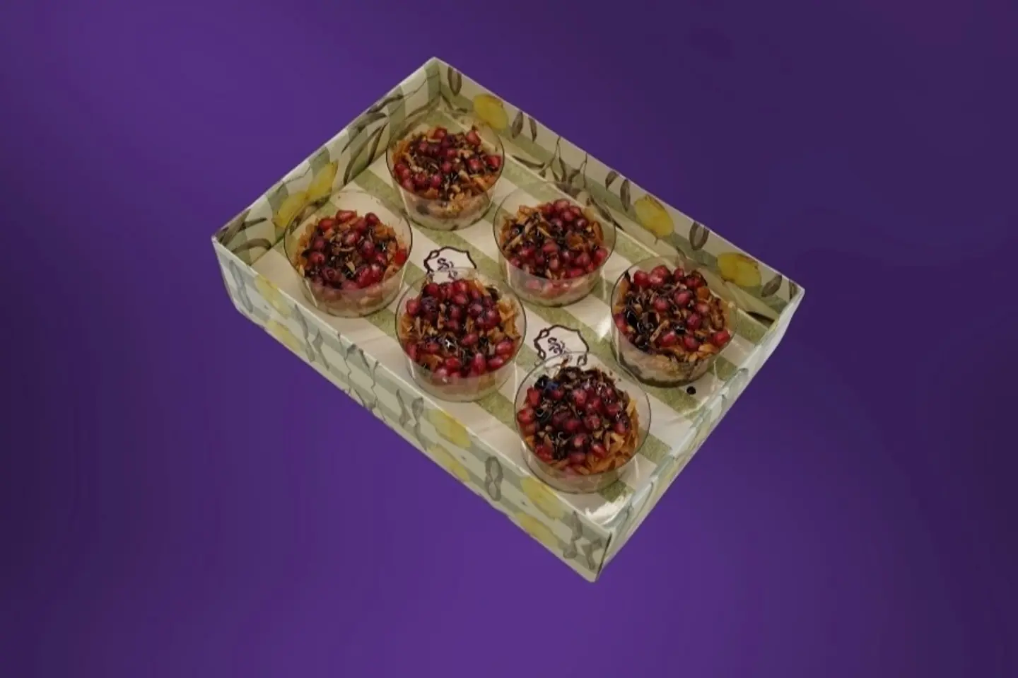 بوكس كاسات الفتة - 6 اكواب