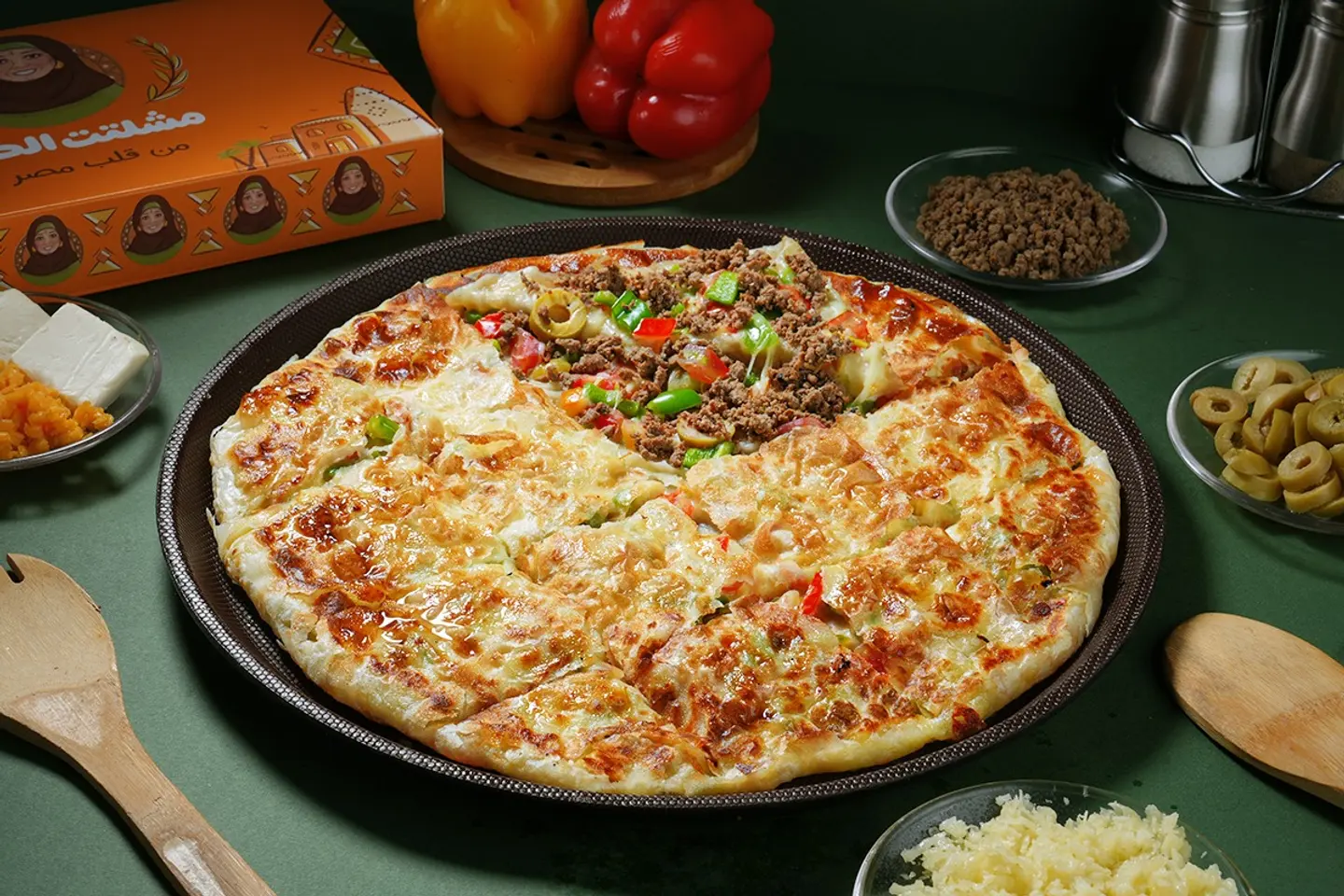 Ground Seasoned Beef Feter (Pie) - Large Size