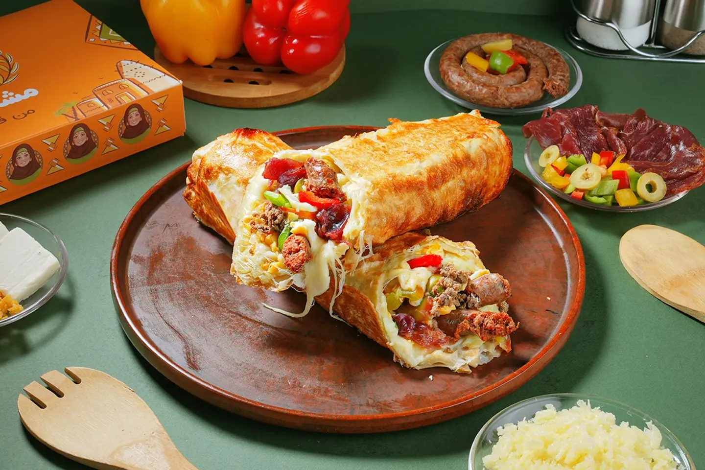 Mixed Beef Roll (Pie) - Medium Size