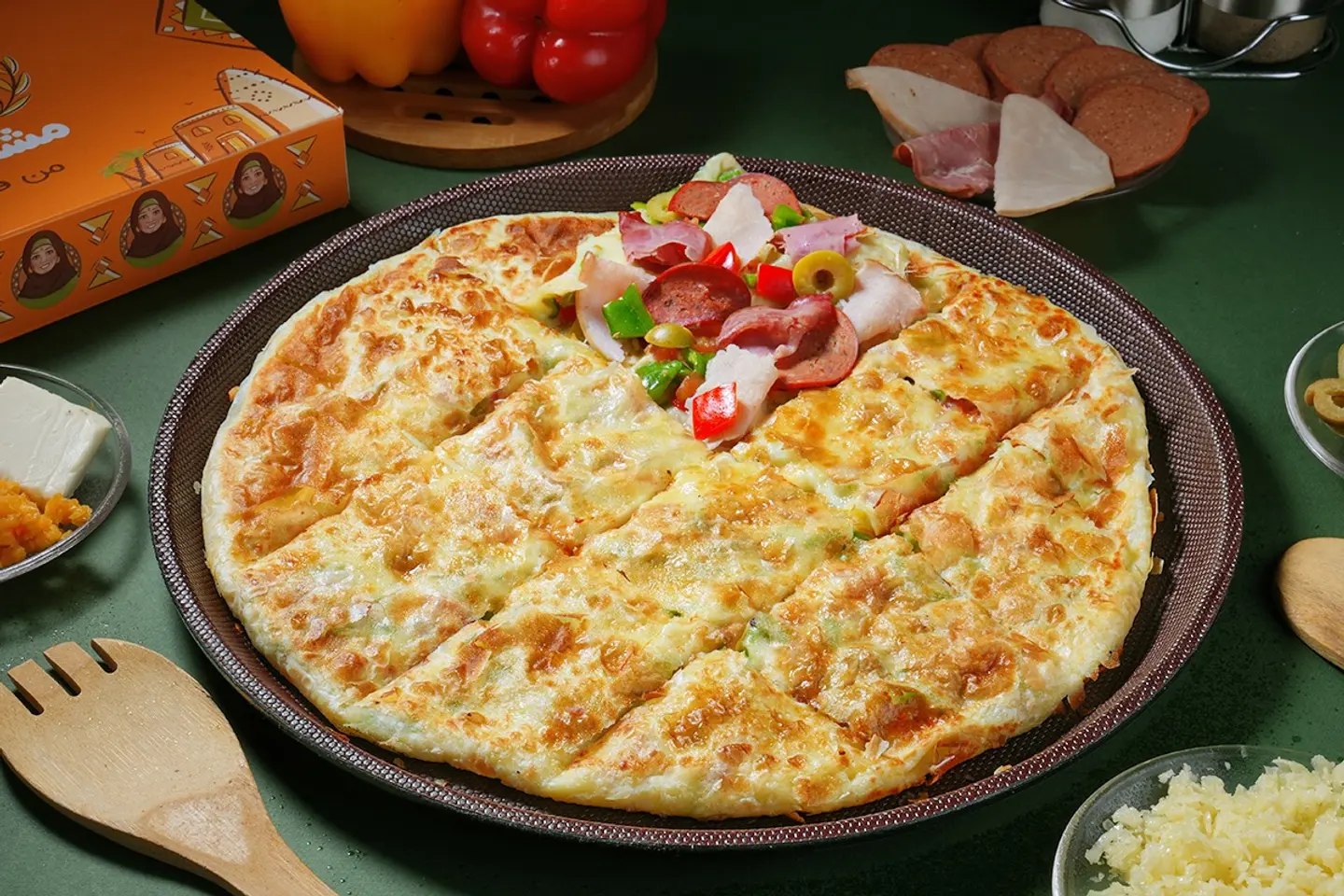 Mixed Smoked Meat Feter (Pie) - Medium Mixed Smoked Meat Feter
