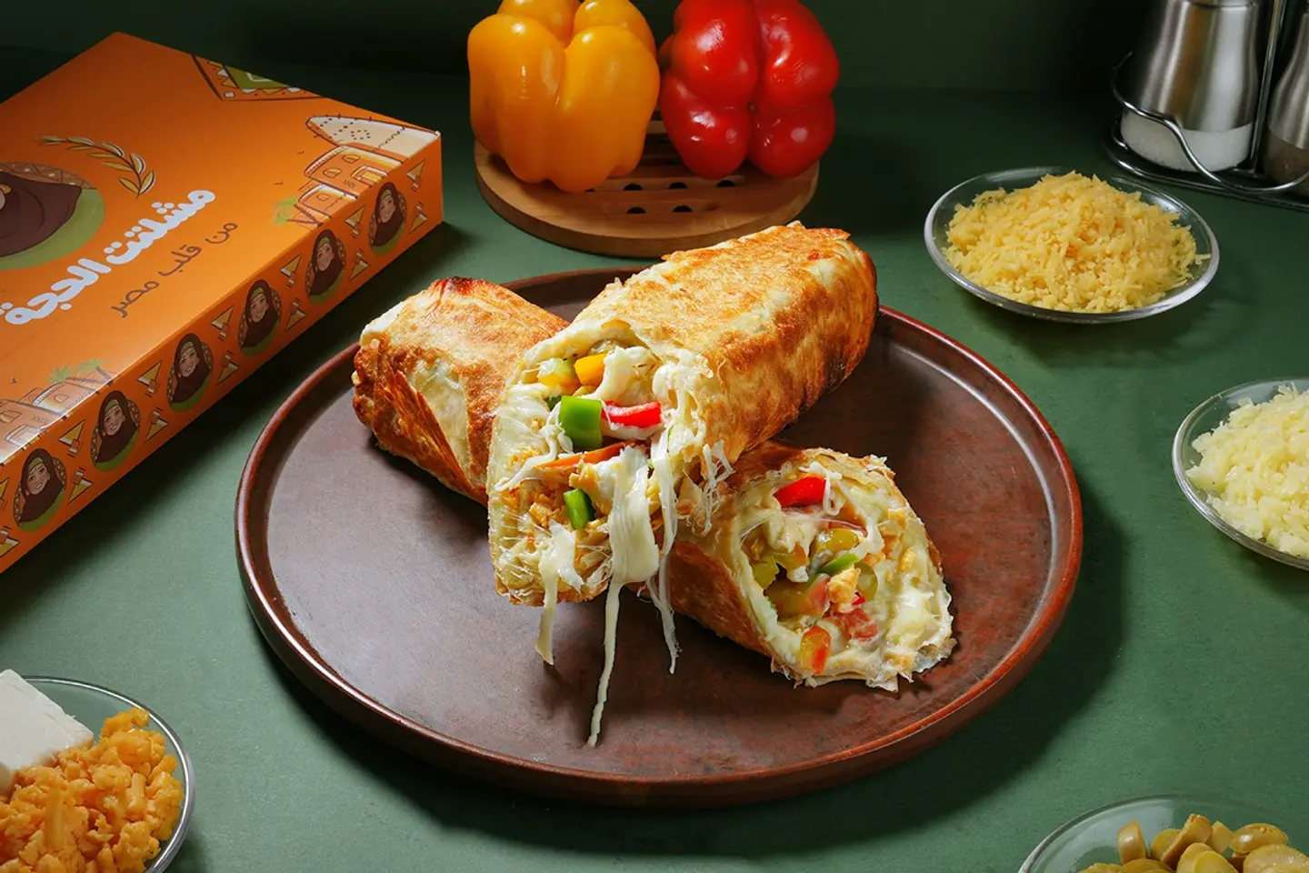 Mixed Cheese Roll - Medium Mixed Cheese Roll