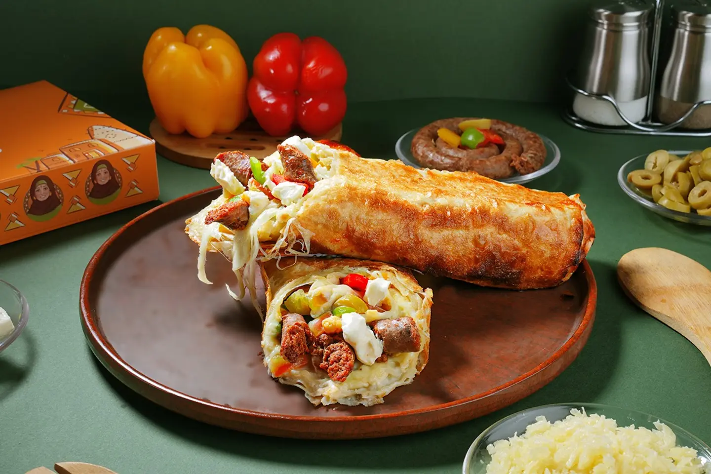 Sausage N Kiri Cheese Roll (Pie) - Medium Sausage N Kiri Cheese Roll