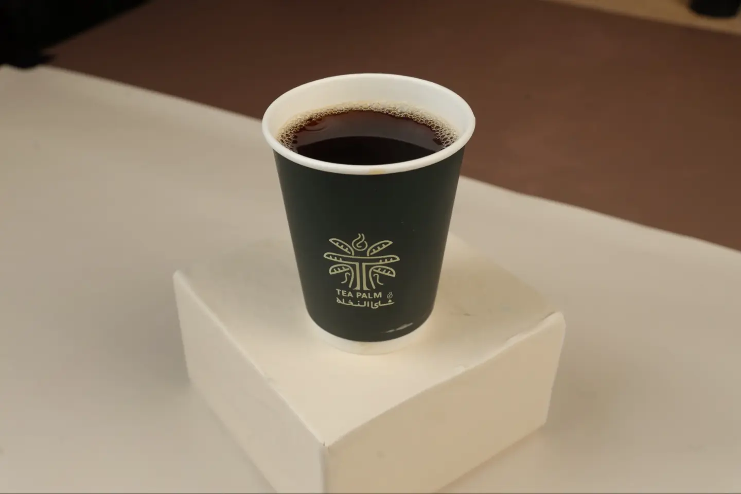 شاي النخله - كوب ورق