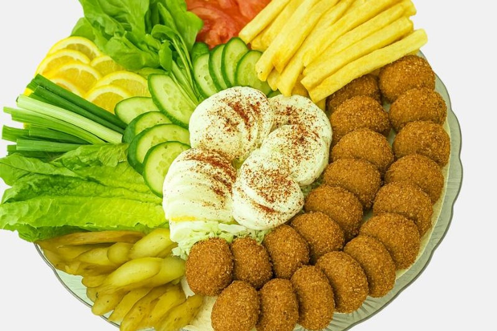صحن فلافل - كبير