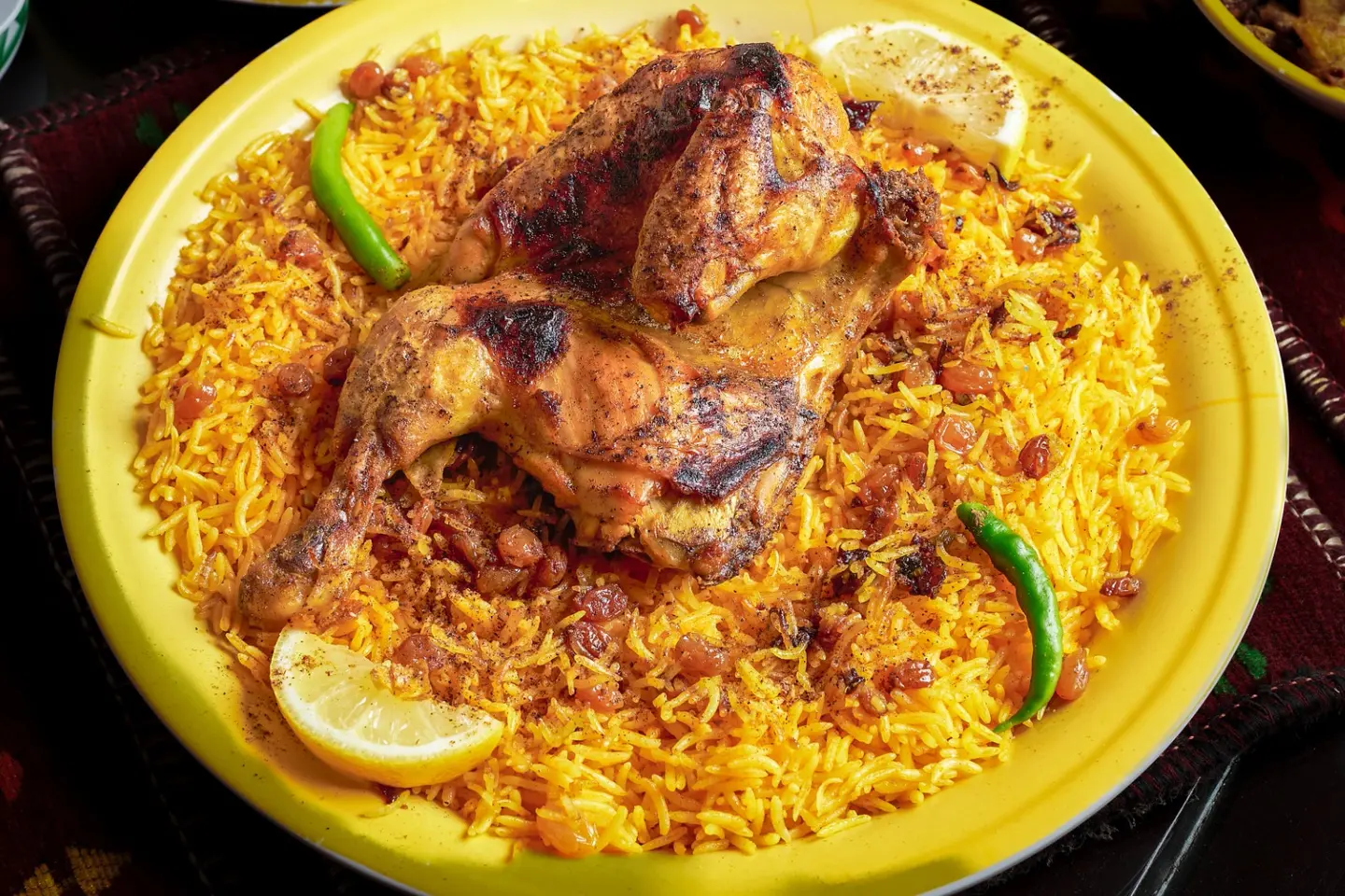 Hayliah Chicken Kabsa - Half Anber