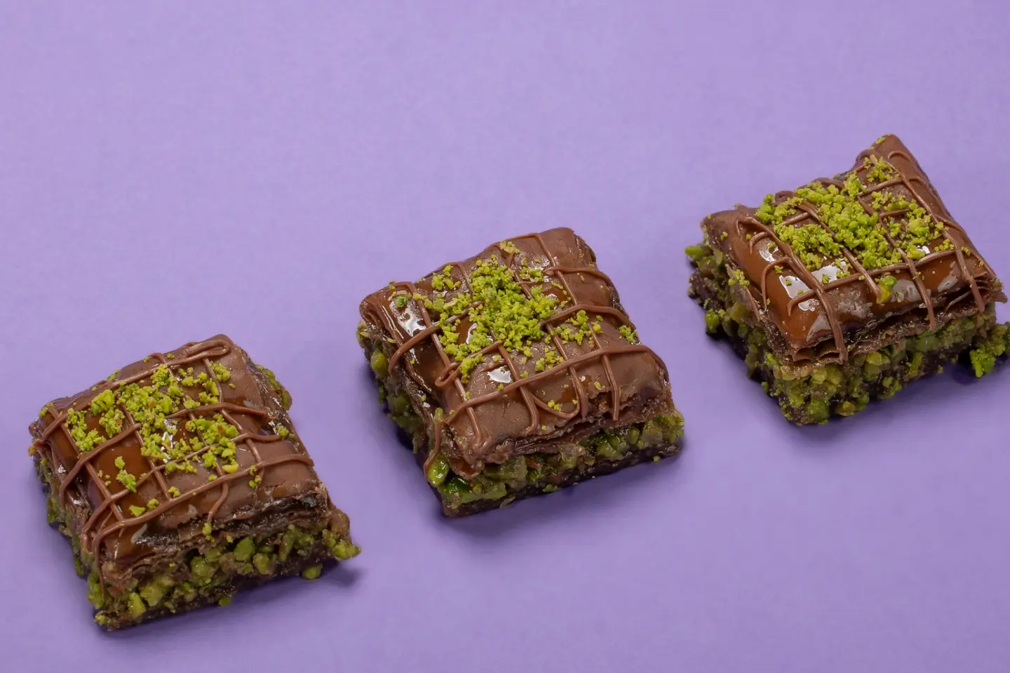 Chocolate Pistachio Baklava - Small