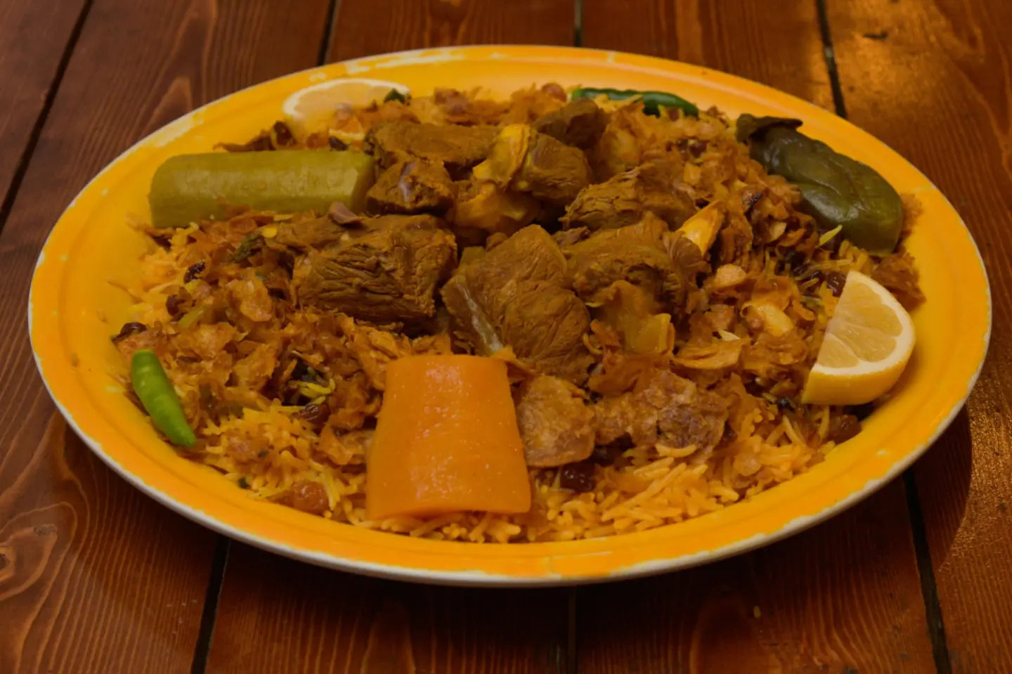 Lubdah Hashi Kabsa - Mazzah Rice