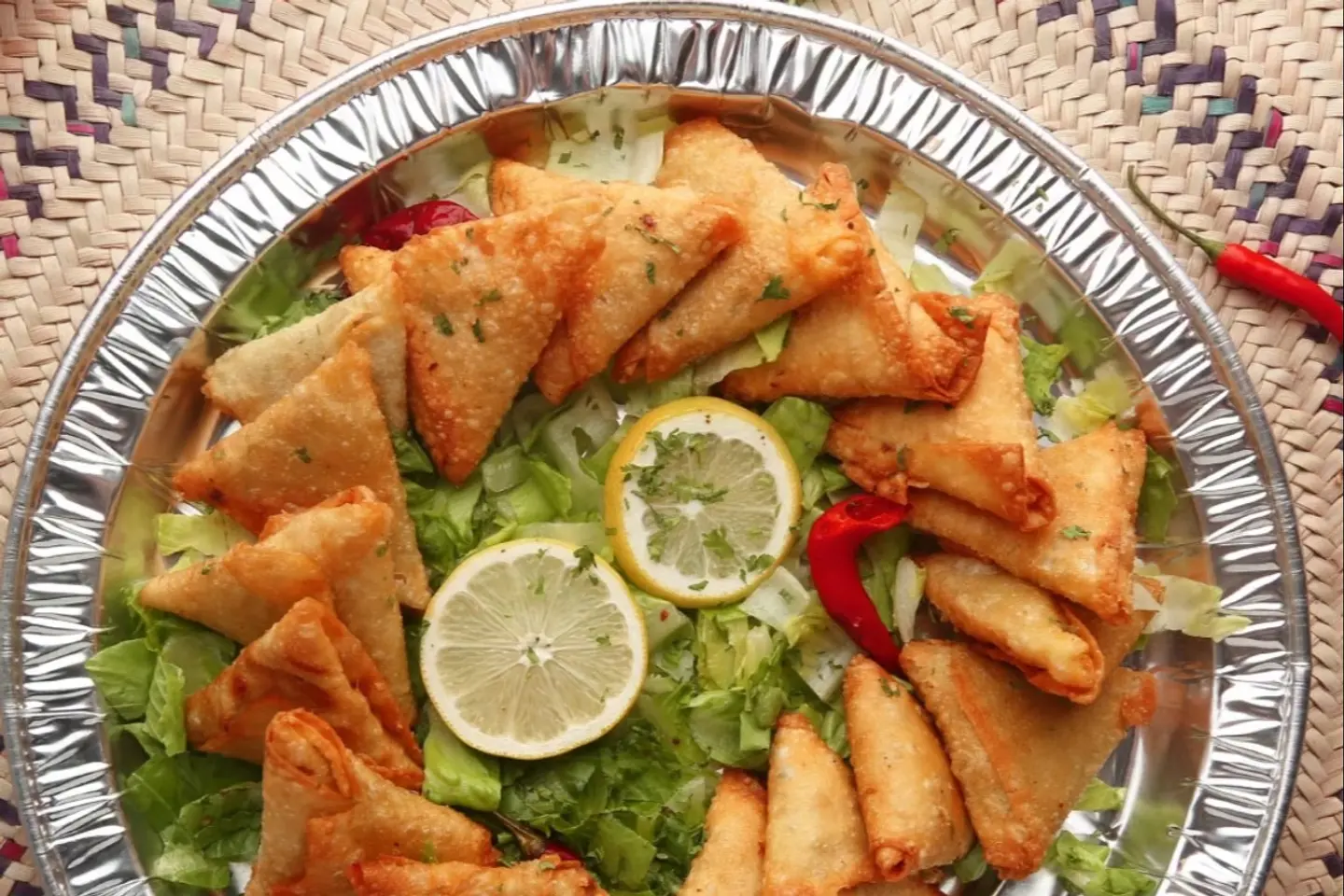 سمبوسة دجاج - 10 قطع