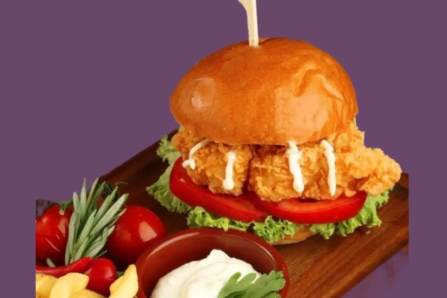 Crispy Chicken Burger - Sandwich