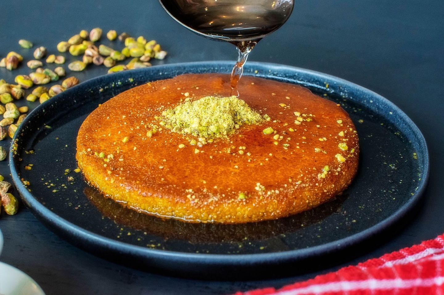 كنافة ناعمة نابلسية بالقشطة - صغير