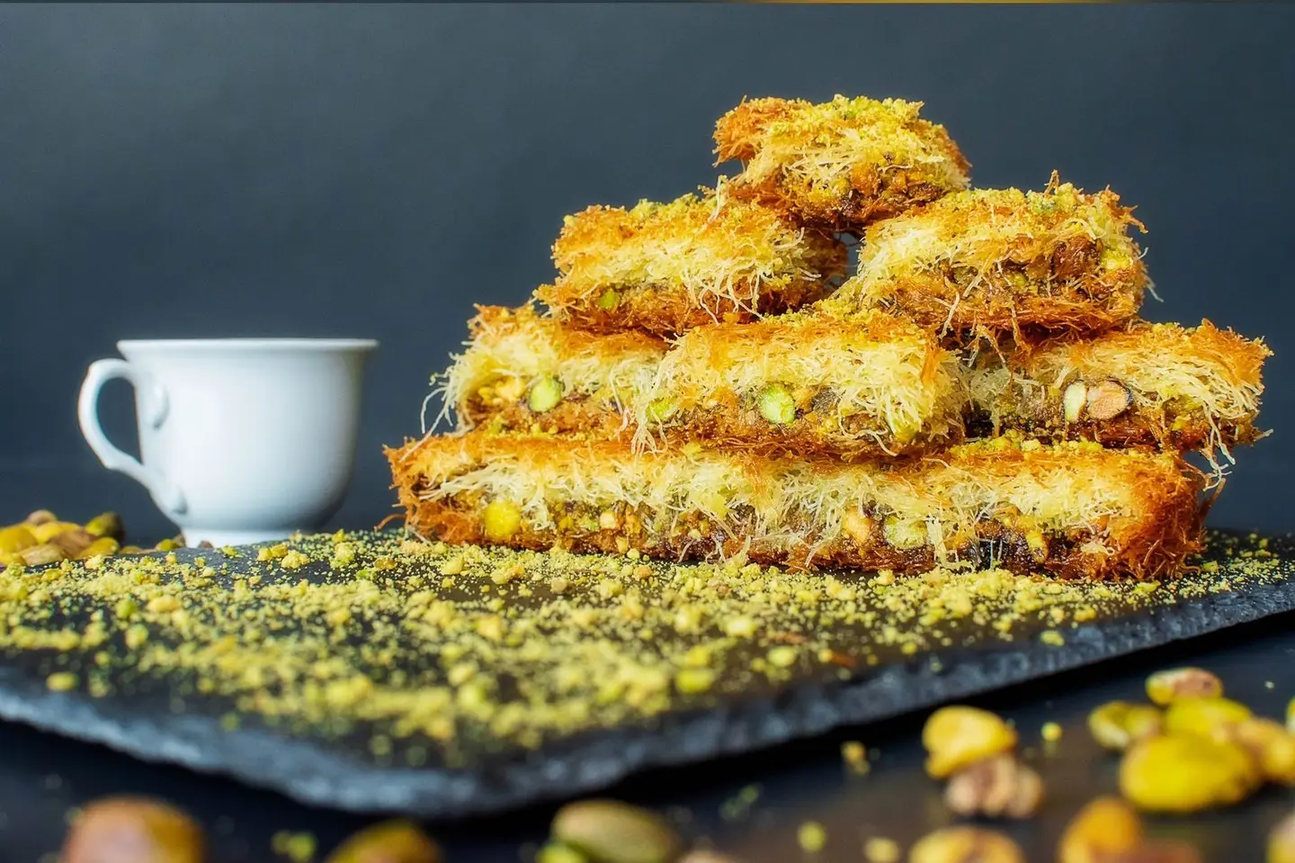 كنافة بالمكسرات بصمة - صغير
