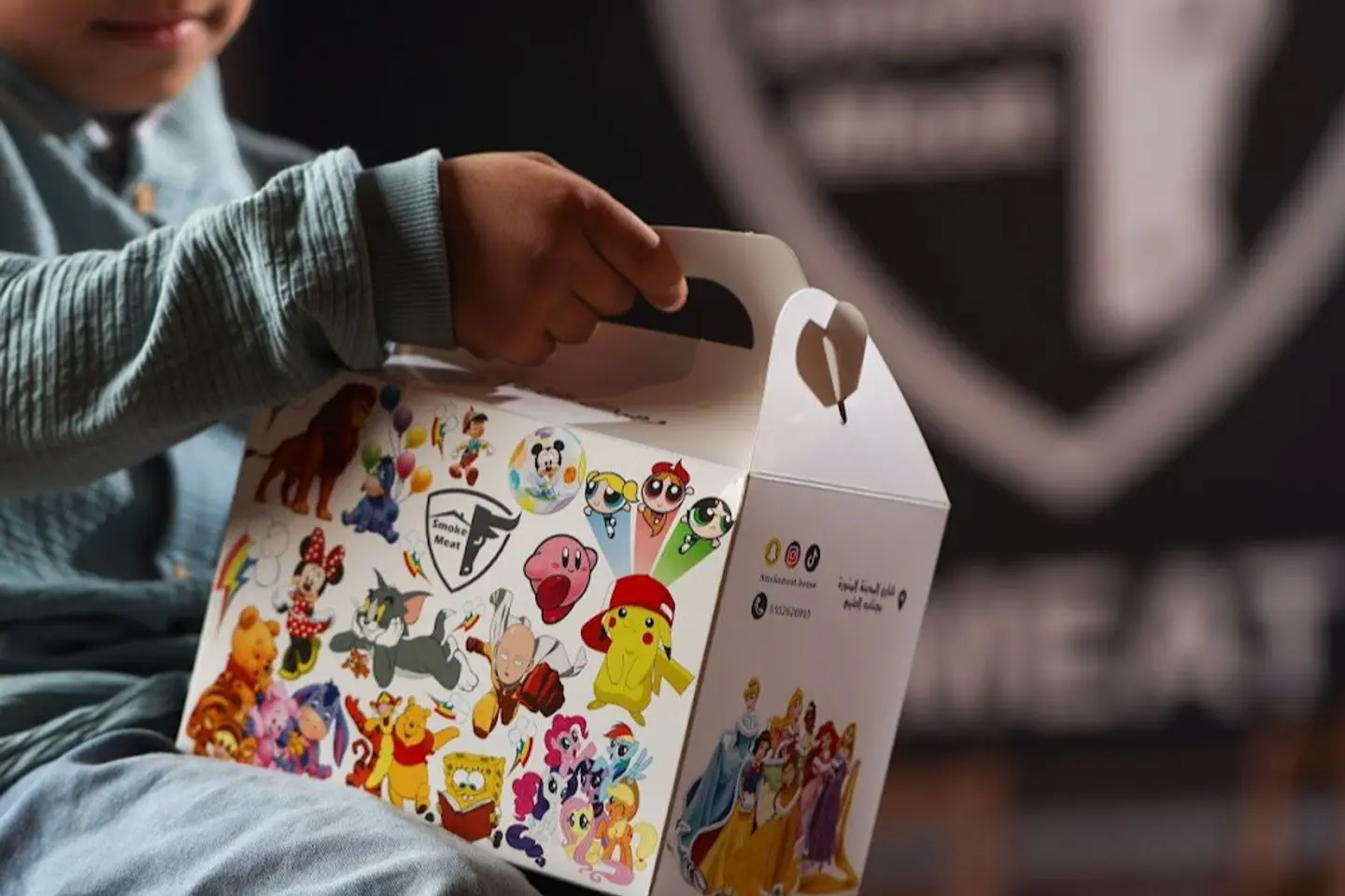 وجبة أطفال - لحم