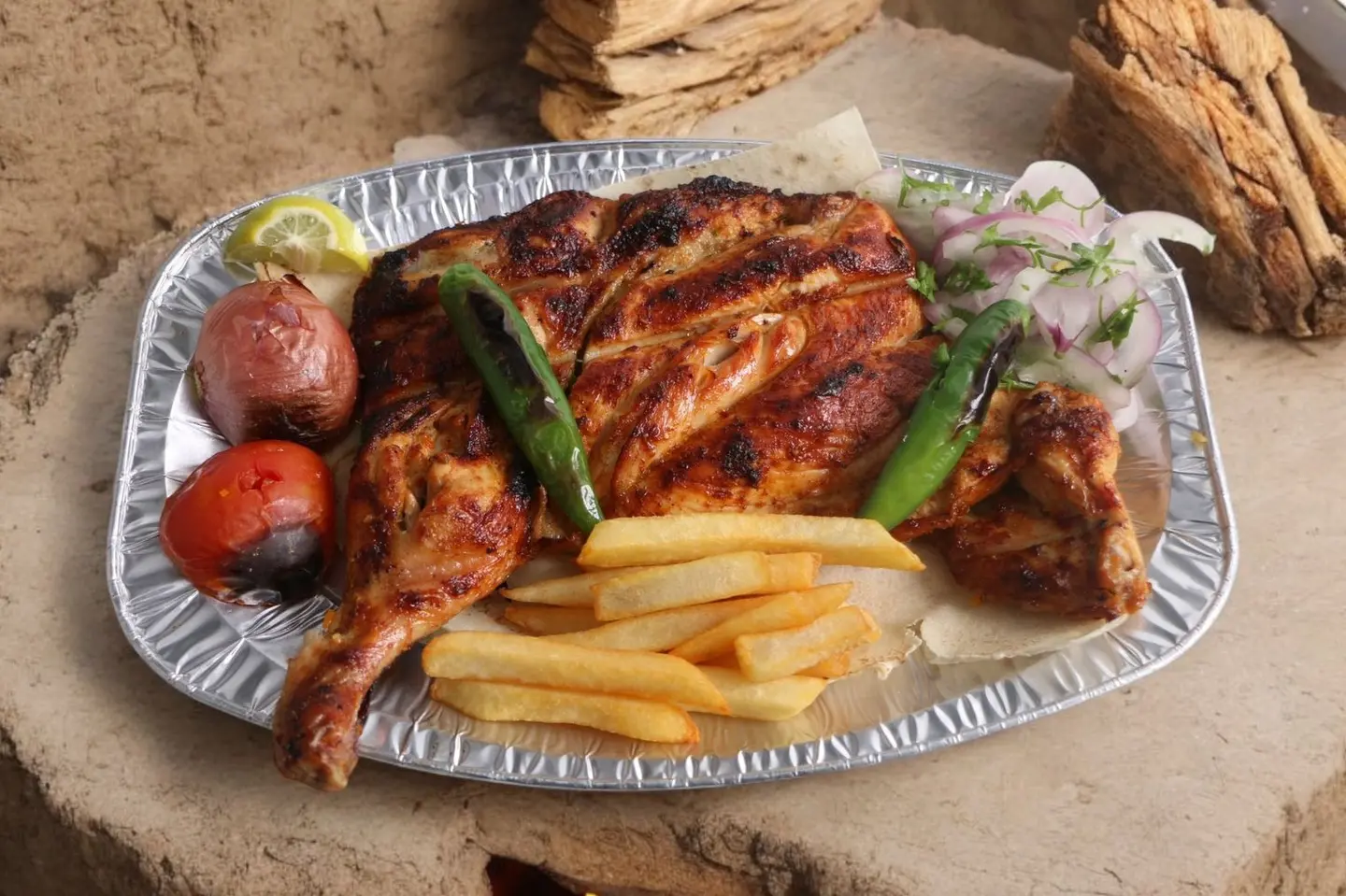 Charcoal Grilled Chicken - Half Chicken