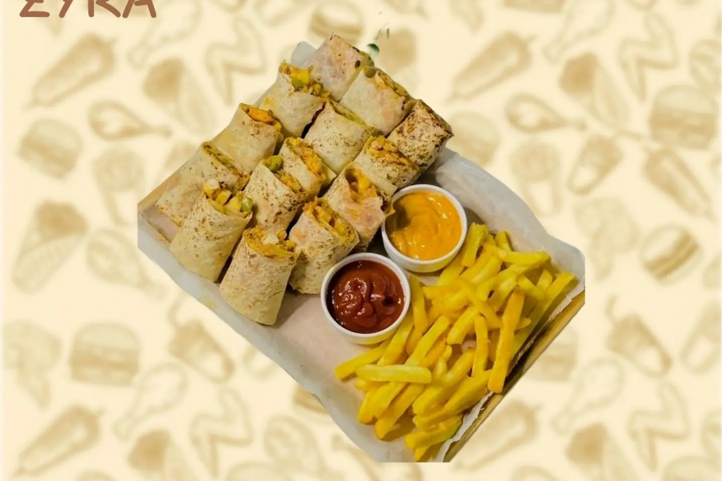 صحن دجاج عربي - سنجل