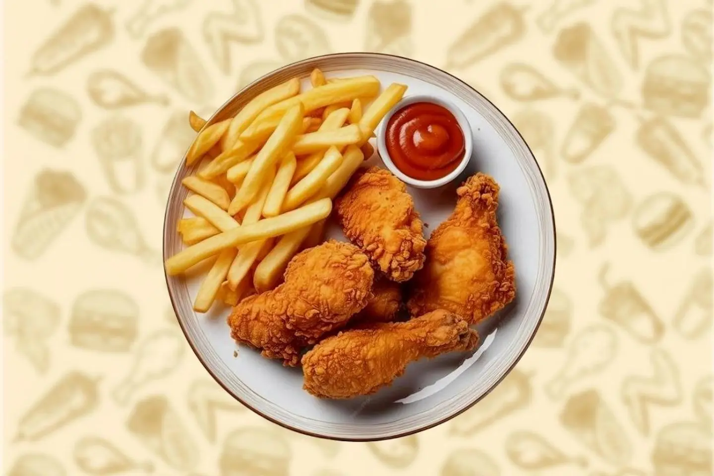 بروستد - ربع دجاجة