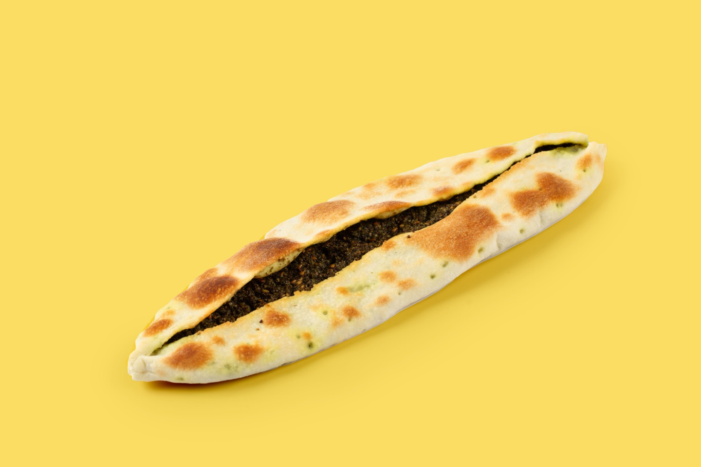 فطيرة لبنة و زعتر - وسط