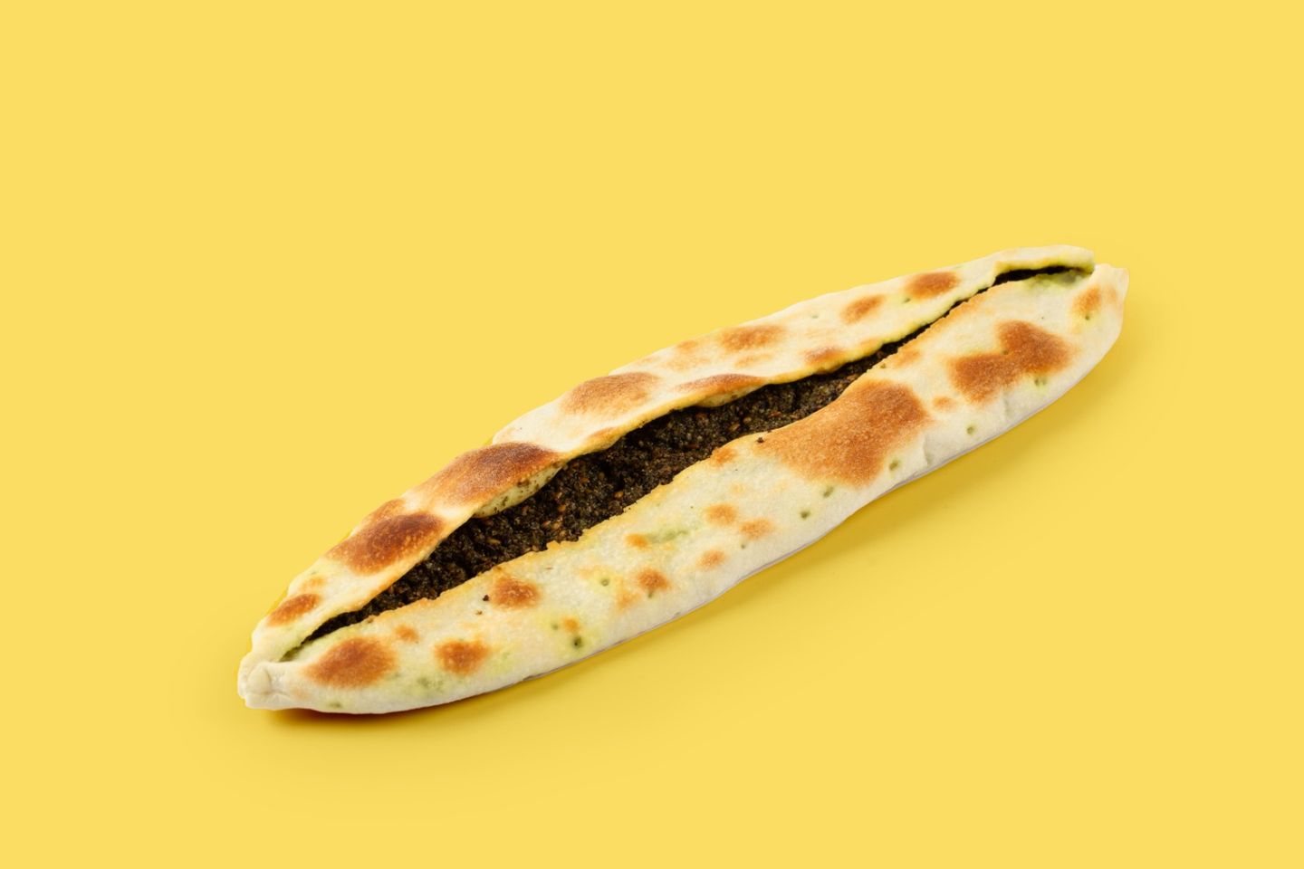 فطيرة لبنة و زعتر - وسط