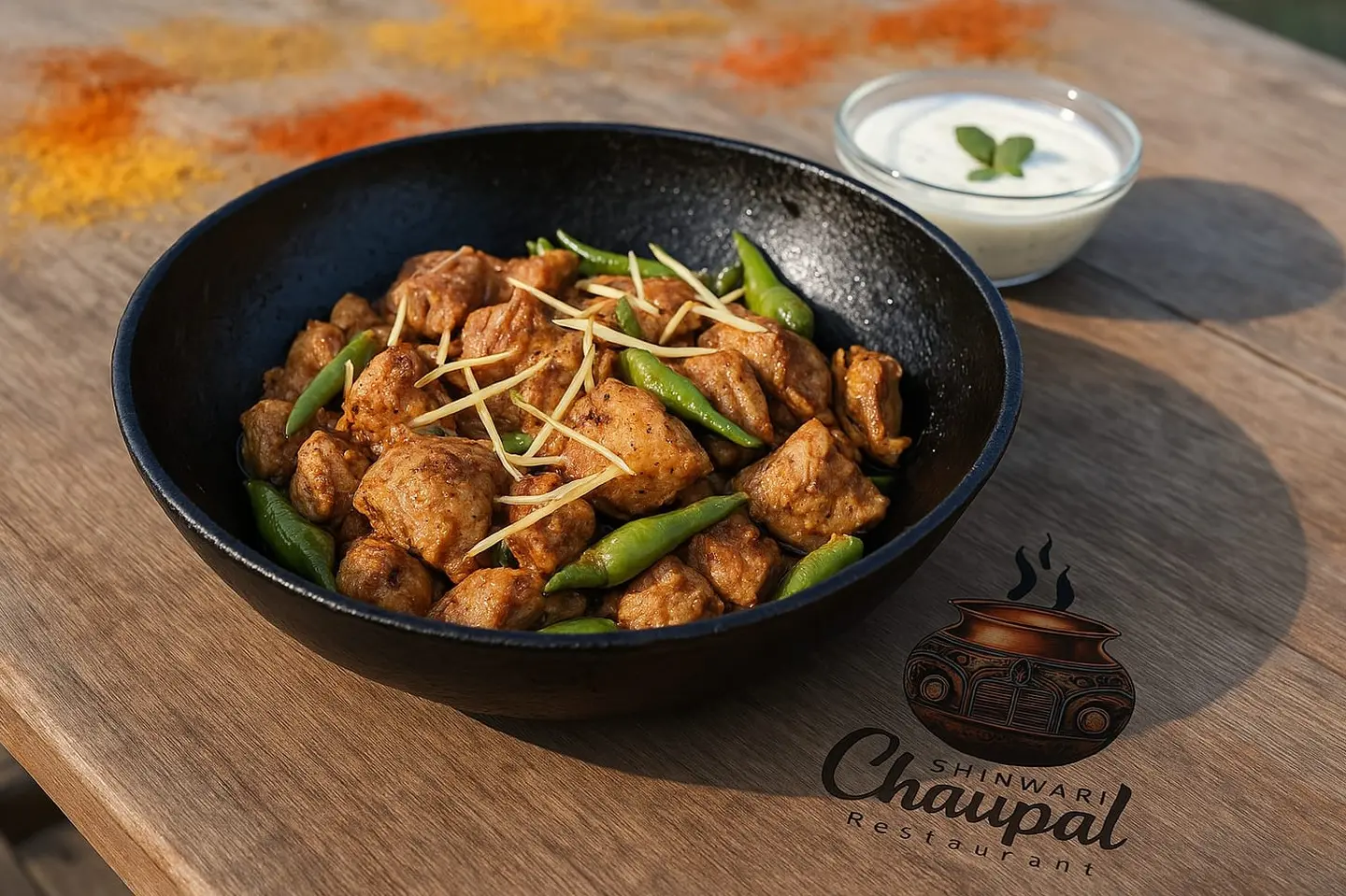 Mutton Namkeen Karahi - Half