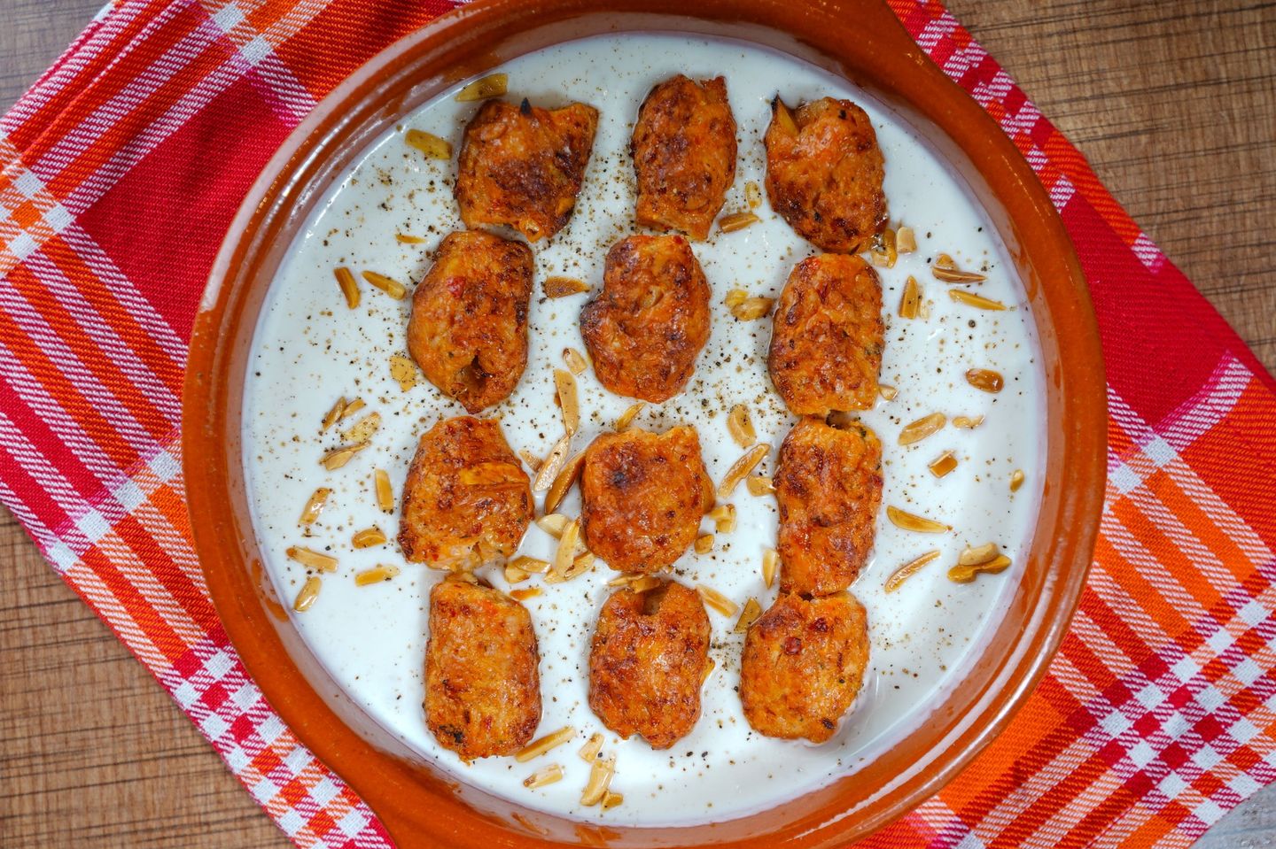 Grated Chicken With Yogurt - For One Person