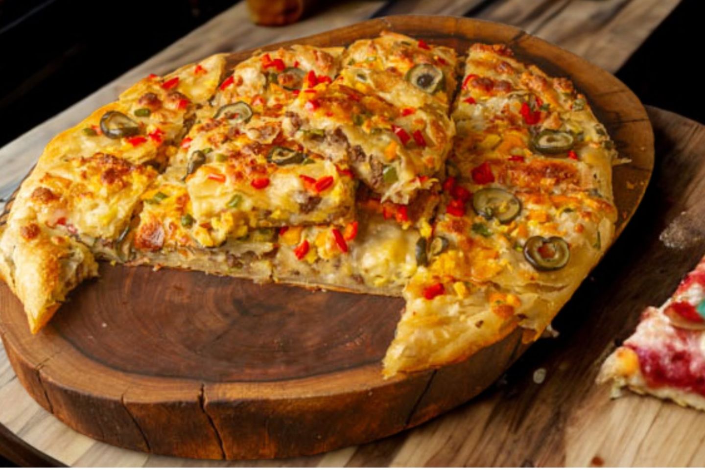 Oriental Meat Pizza - Large
