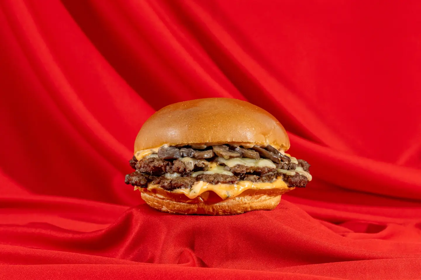 Mushroom Beef Burger - Double