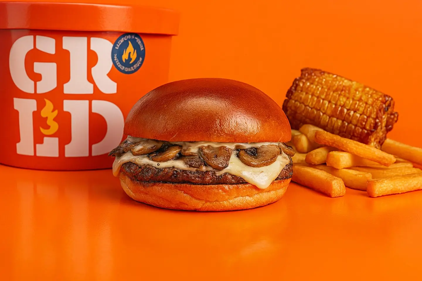 سويس مشروم بكت - برجر بكت سنجل