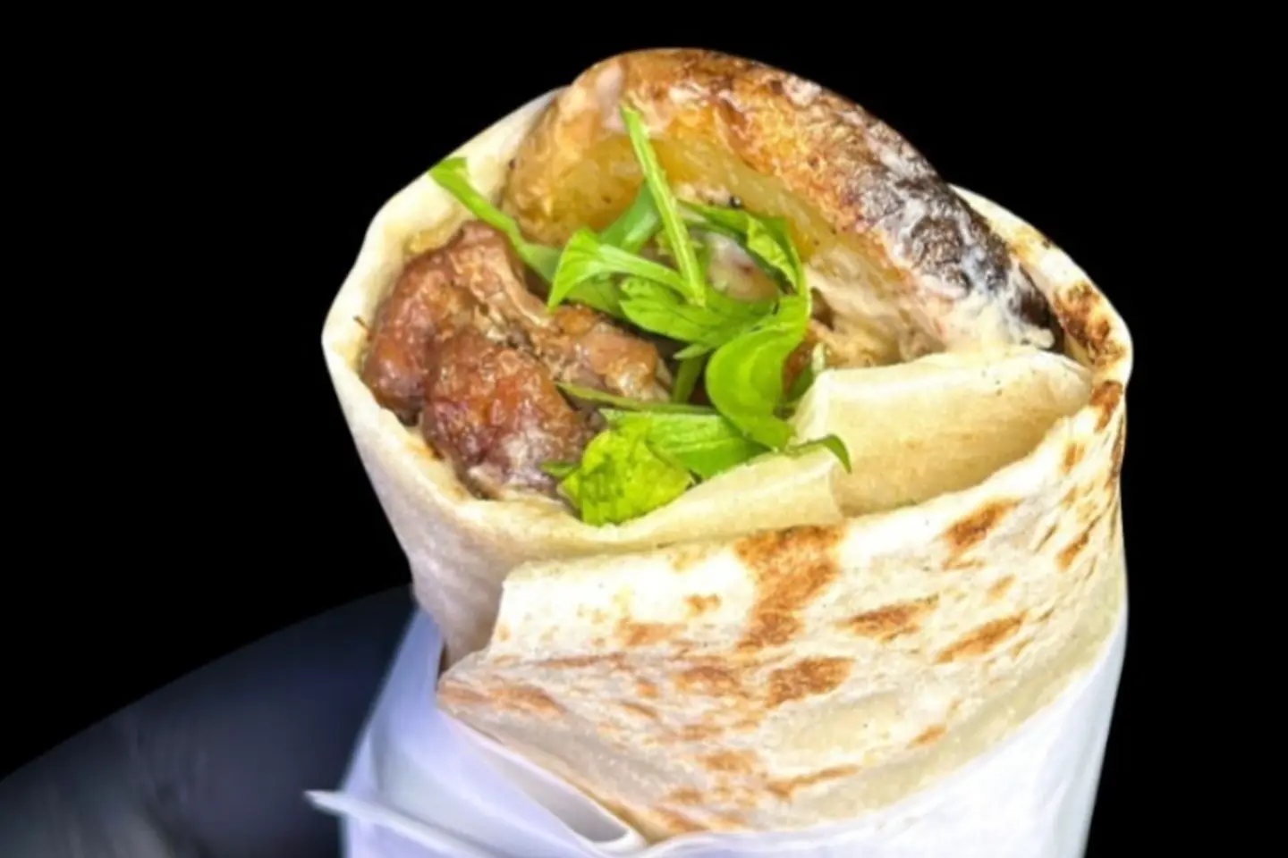 Chicken Shish Taouk Sandwich With Grilled Potatoes - Small