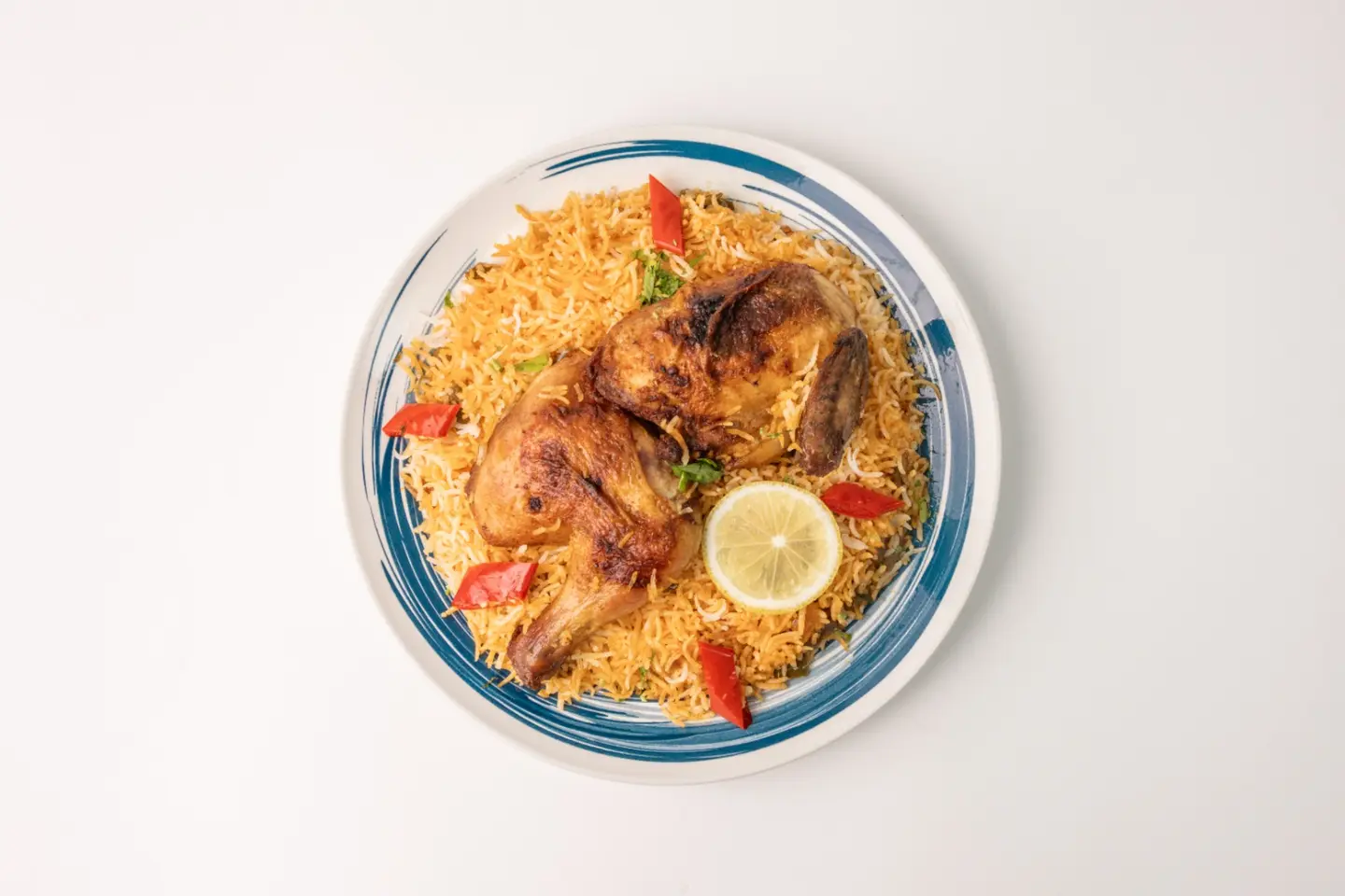 Blue Oven Kabsa - Half A Chicken