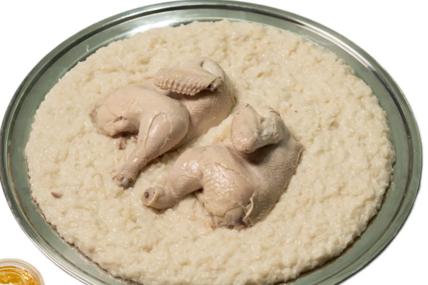 دجاج سليق - نصف دجاجة