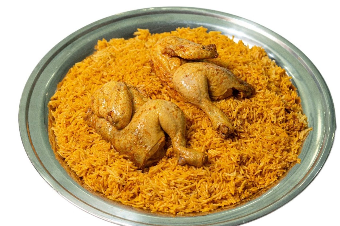 دجاج مضغوط - نصف دجاجة