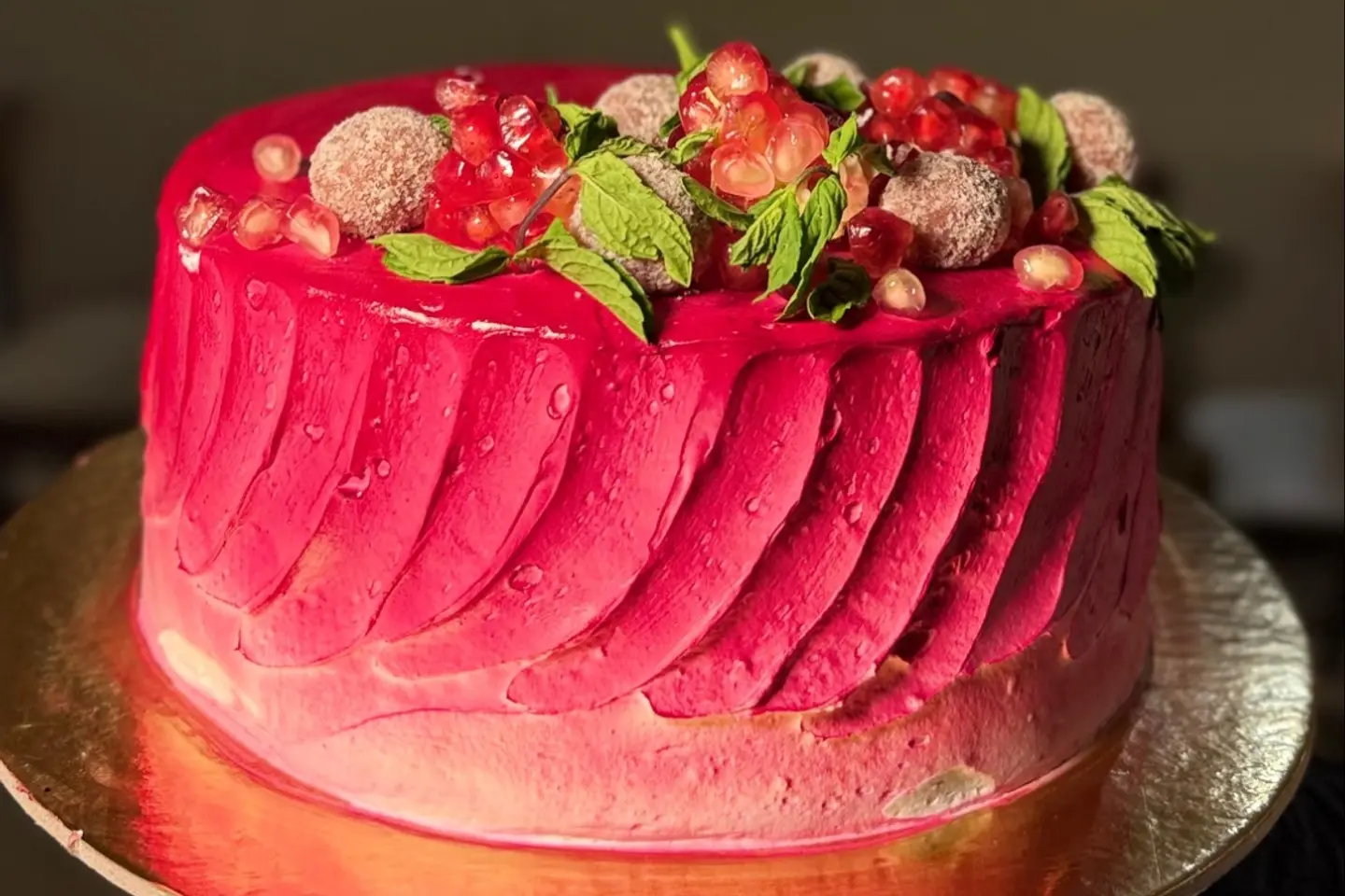 كيكة الرمان اليمني - ٤ آنش