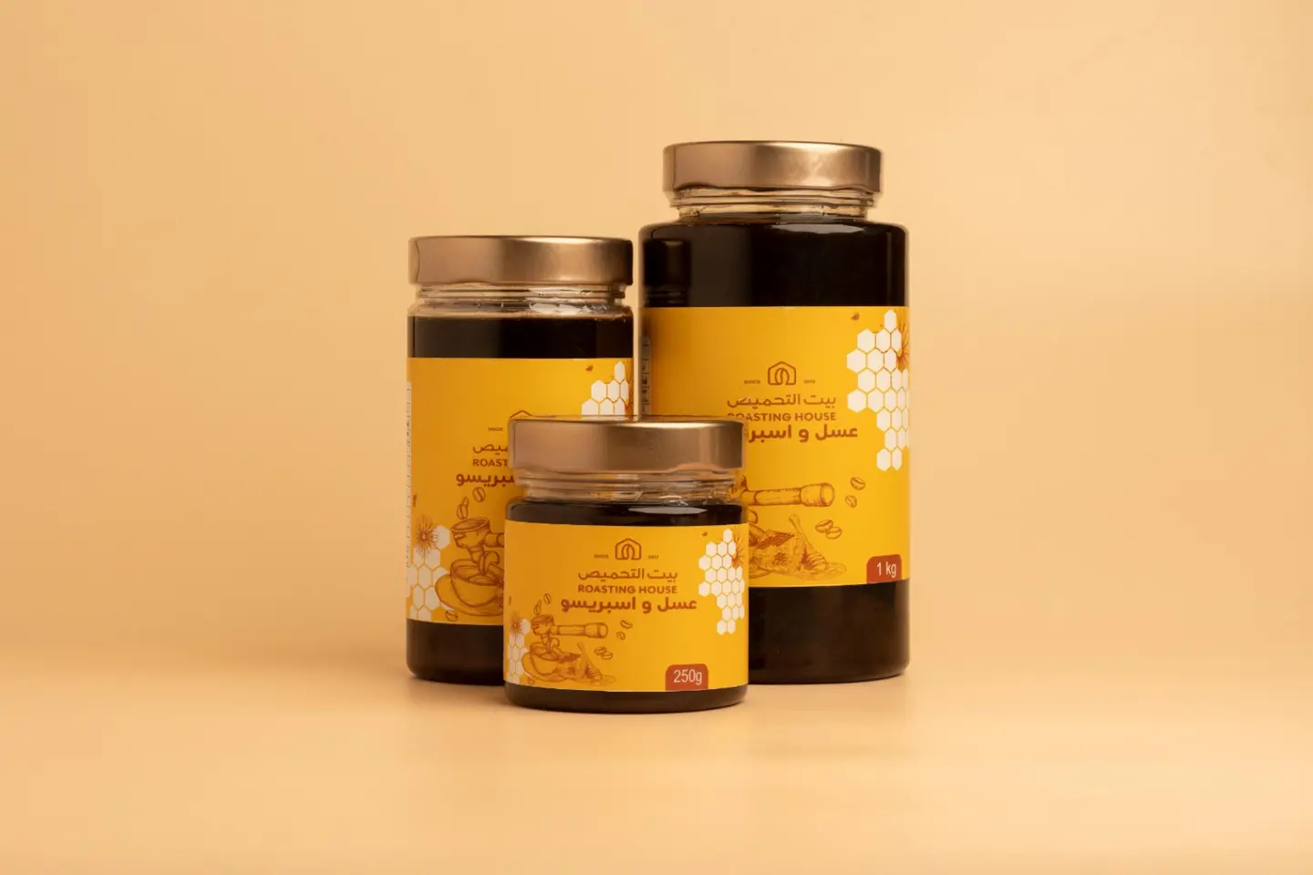 عسل واسبريسو - برطمان - صغير