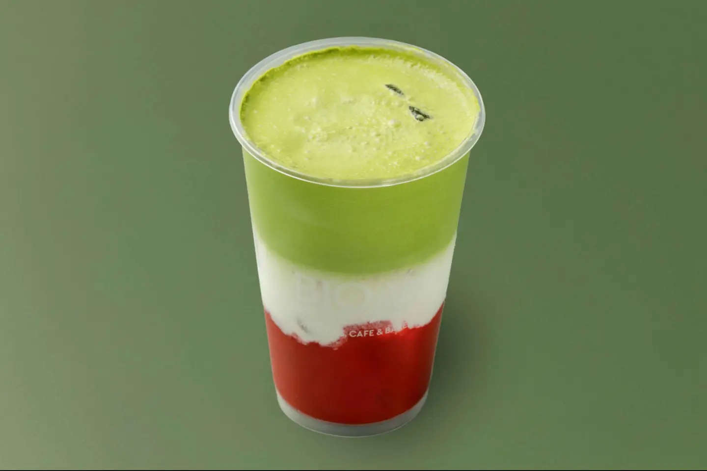 Ice Matcha Strawberry - Coconut Milk