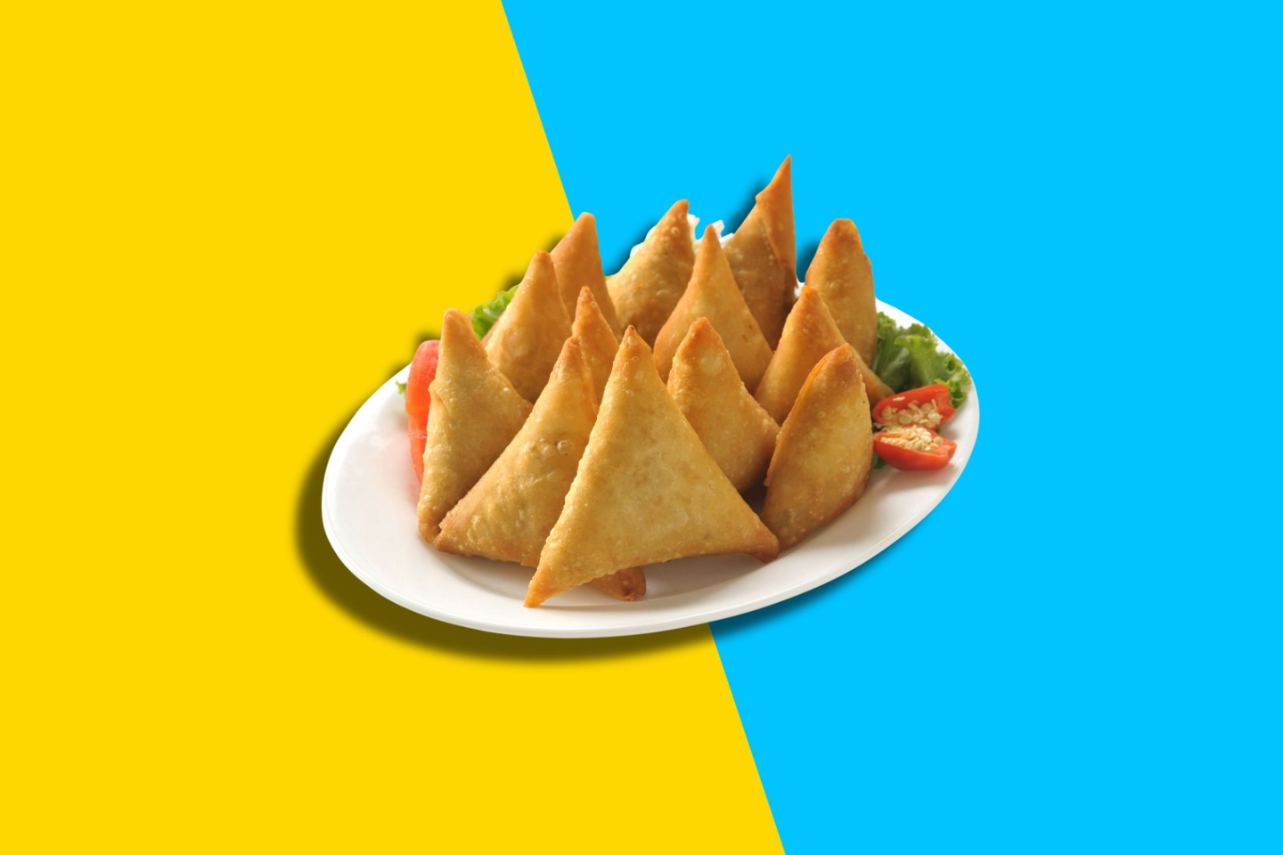 ۱۰ حبات سمبوسة - سمبوسة جبنة ۱۰ حبات