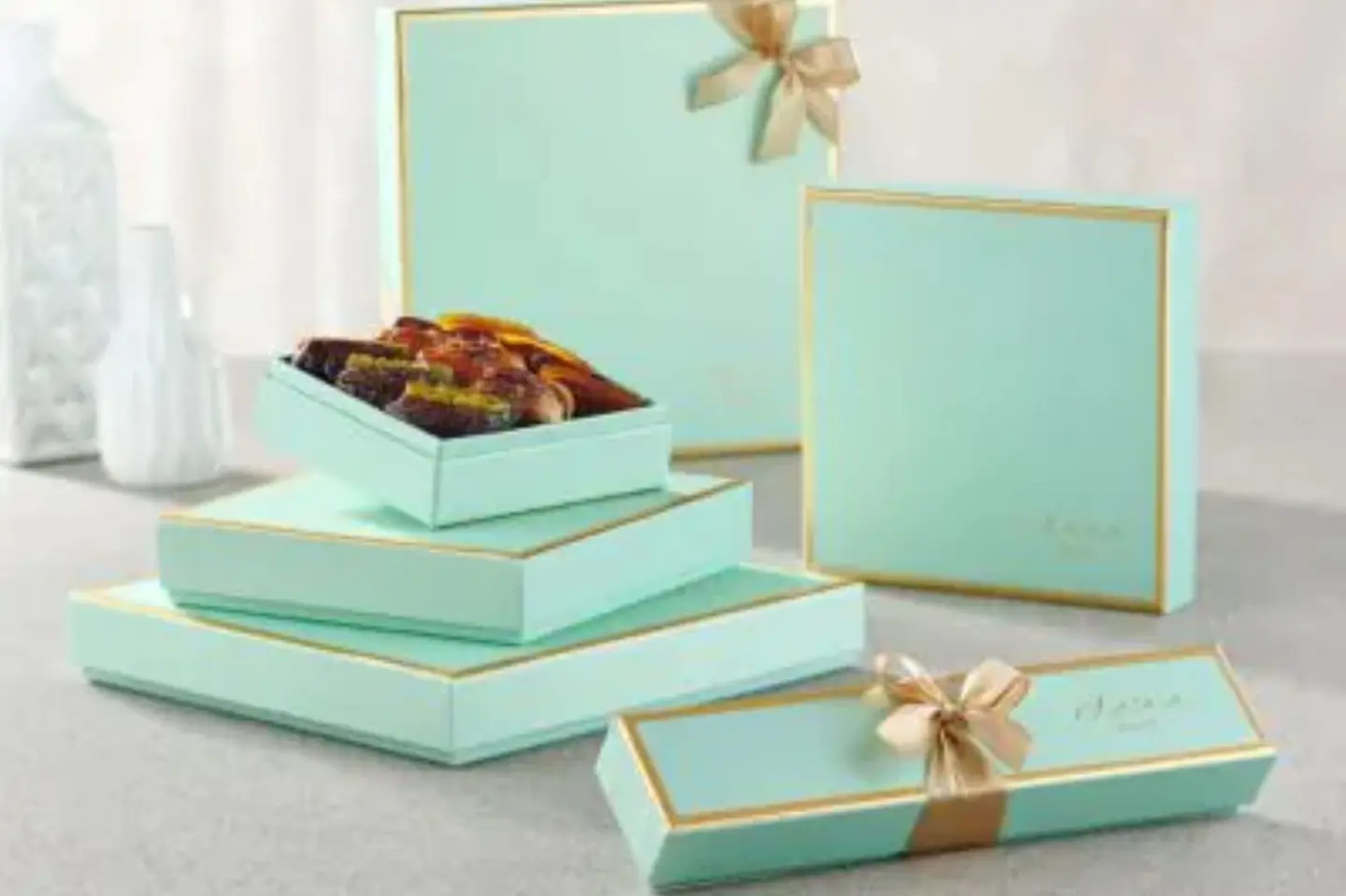 Pastel Mint Truffles Gift Set - 8pcs