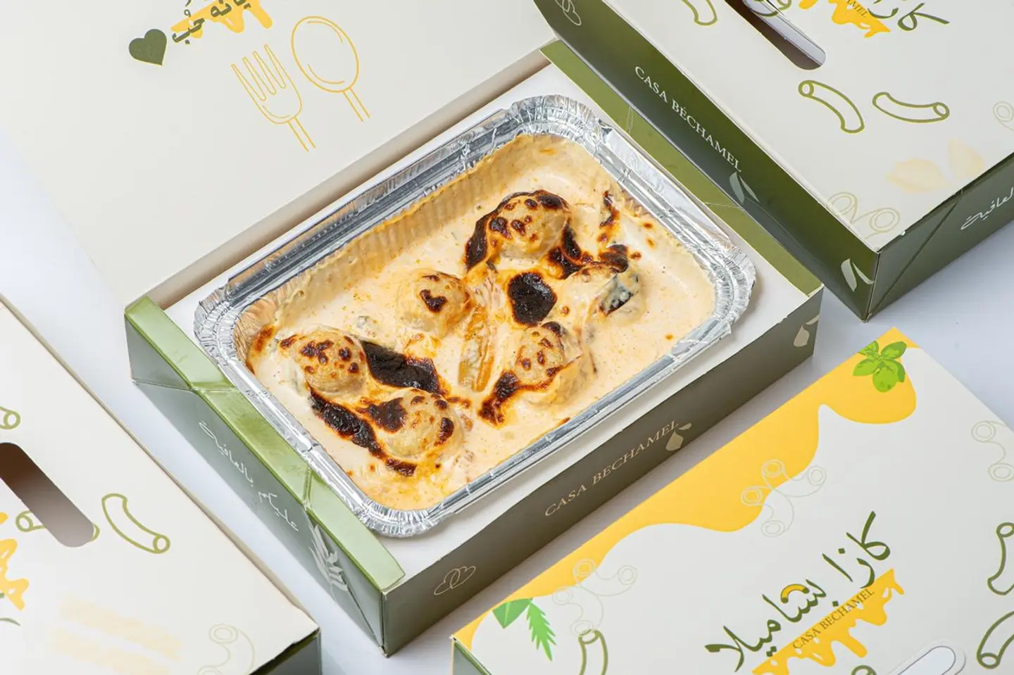 Potato Balls With Bechamel Sauce - Small