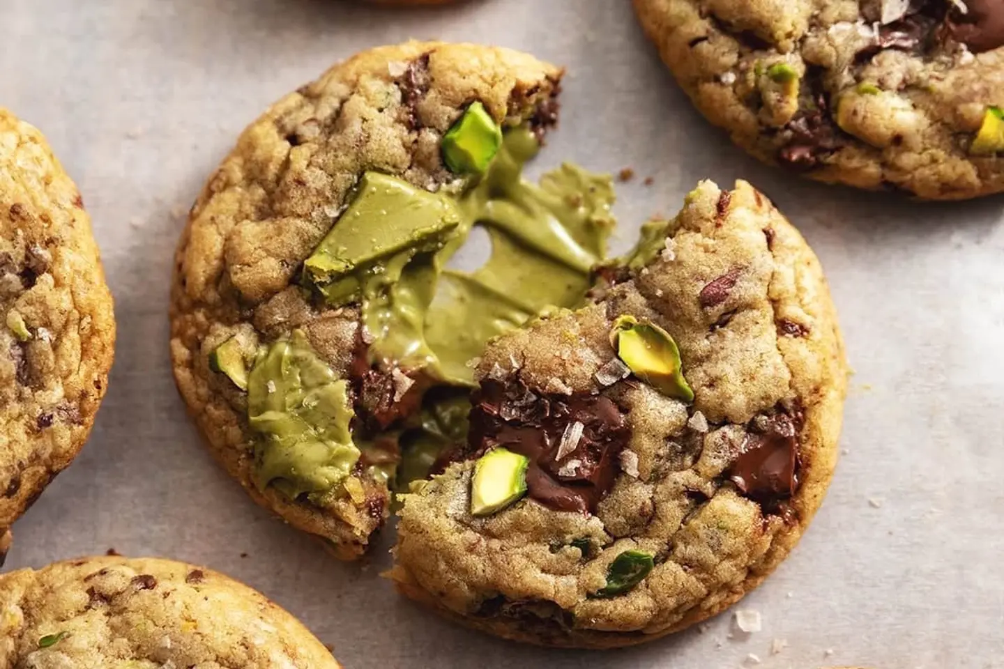 كوكيز البستاشيو - قطعة