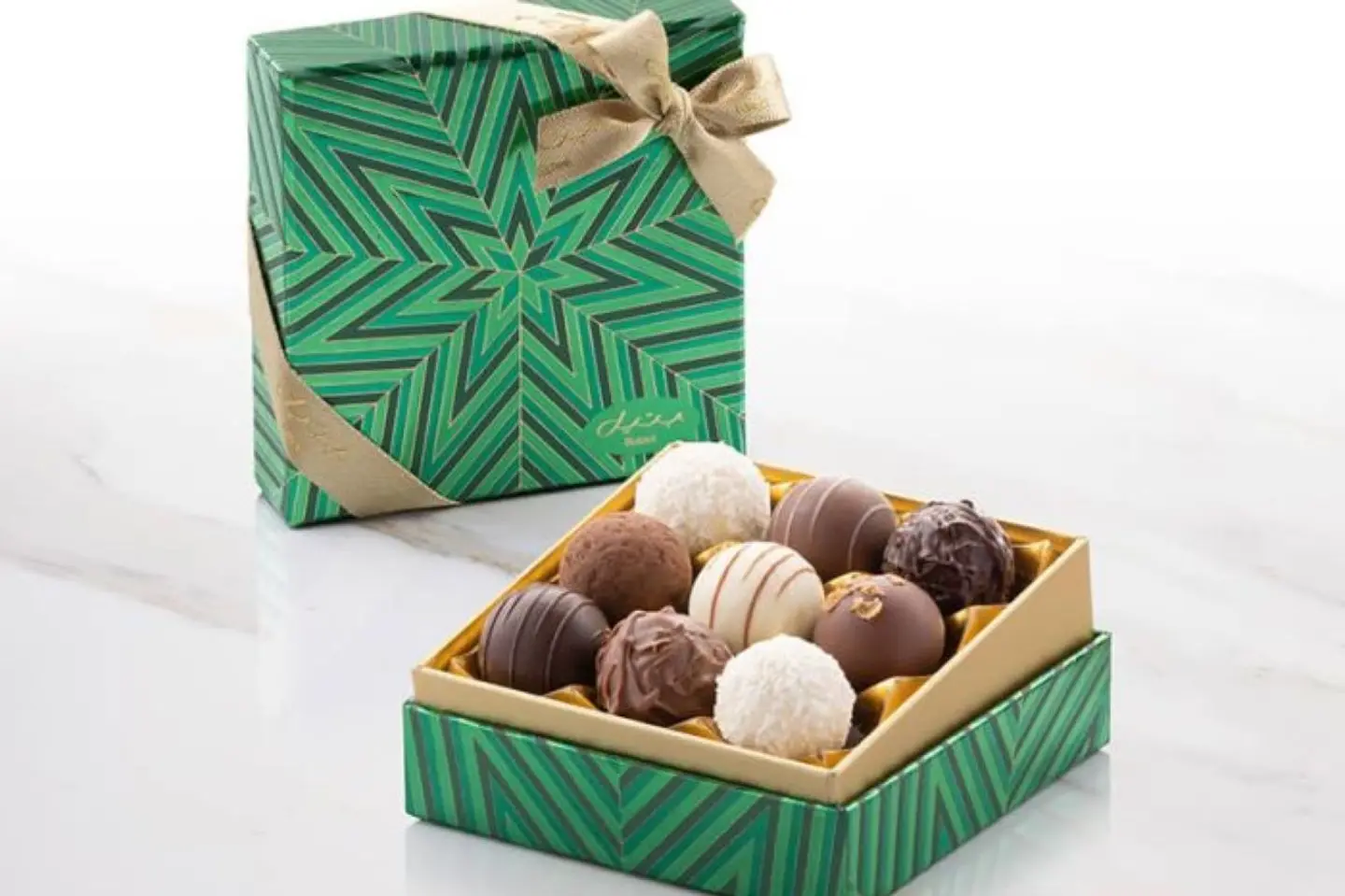 Seren Festive Green With Truffles Gift Set - Extra Small