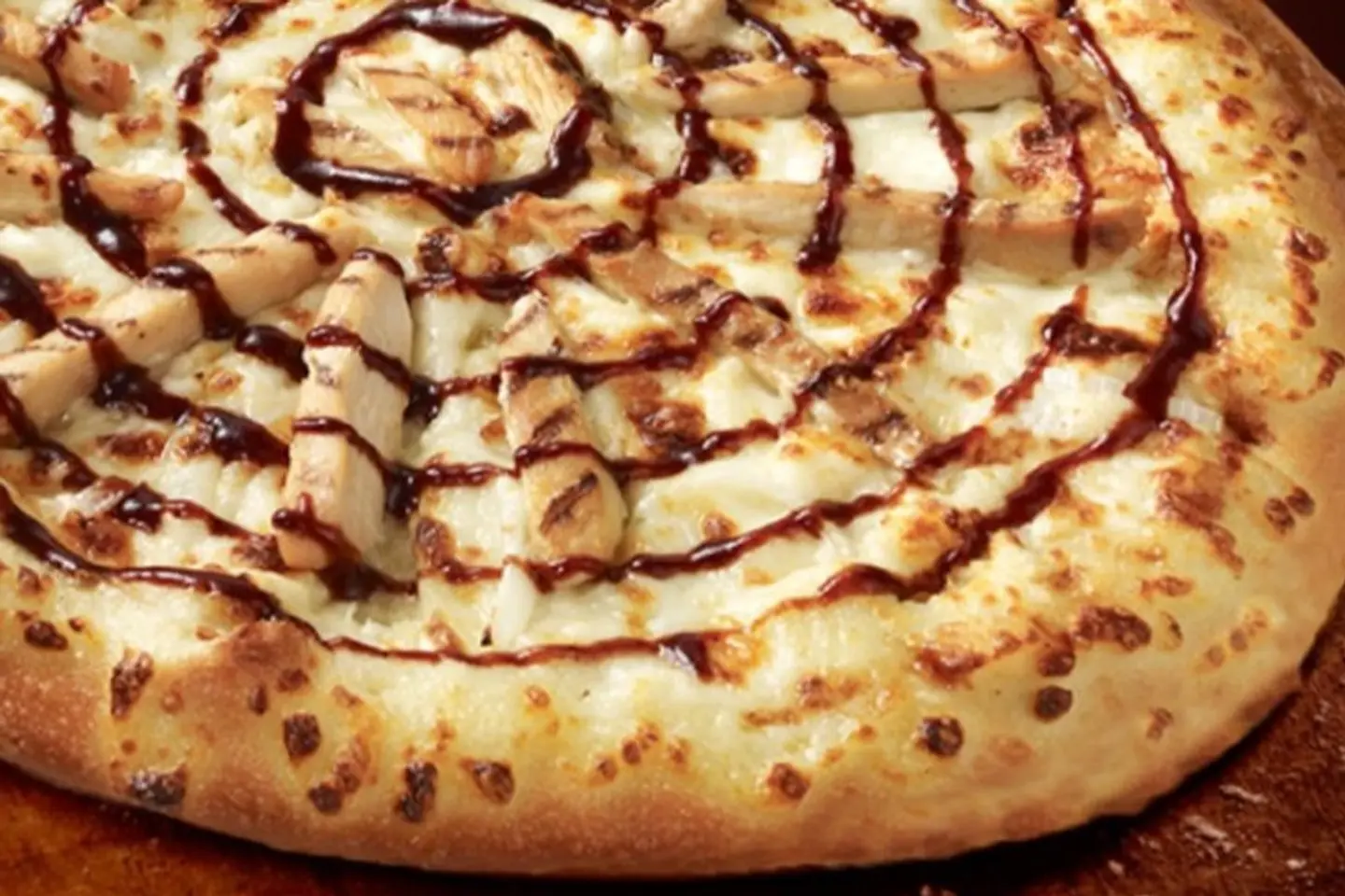 بيتزا دجاج باربيكو - كبير