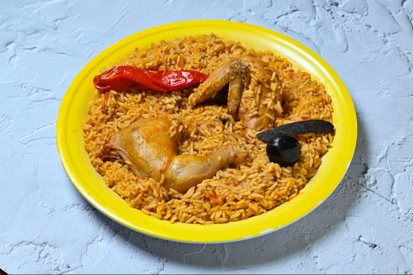 مضغوط دجاج - حبة مضغوط رز أبو كاس