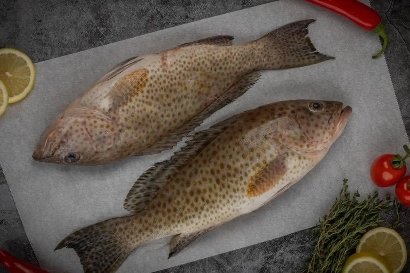 سمك هامور 1 كيلو - مقلي