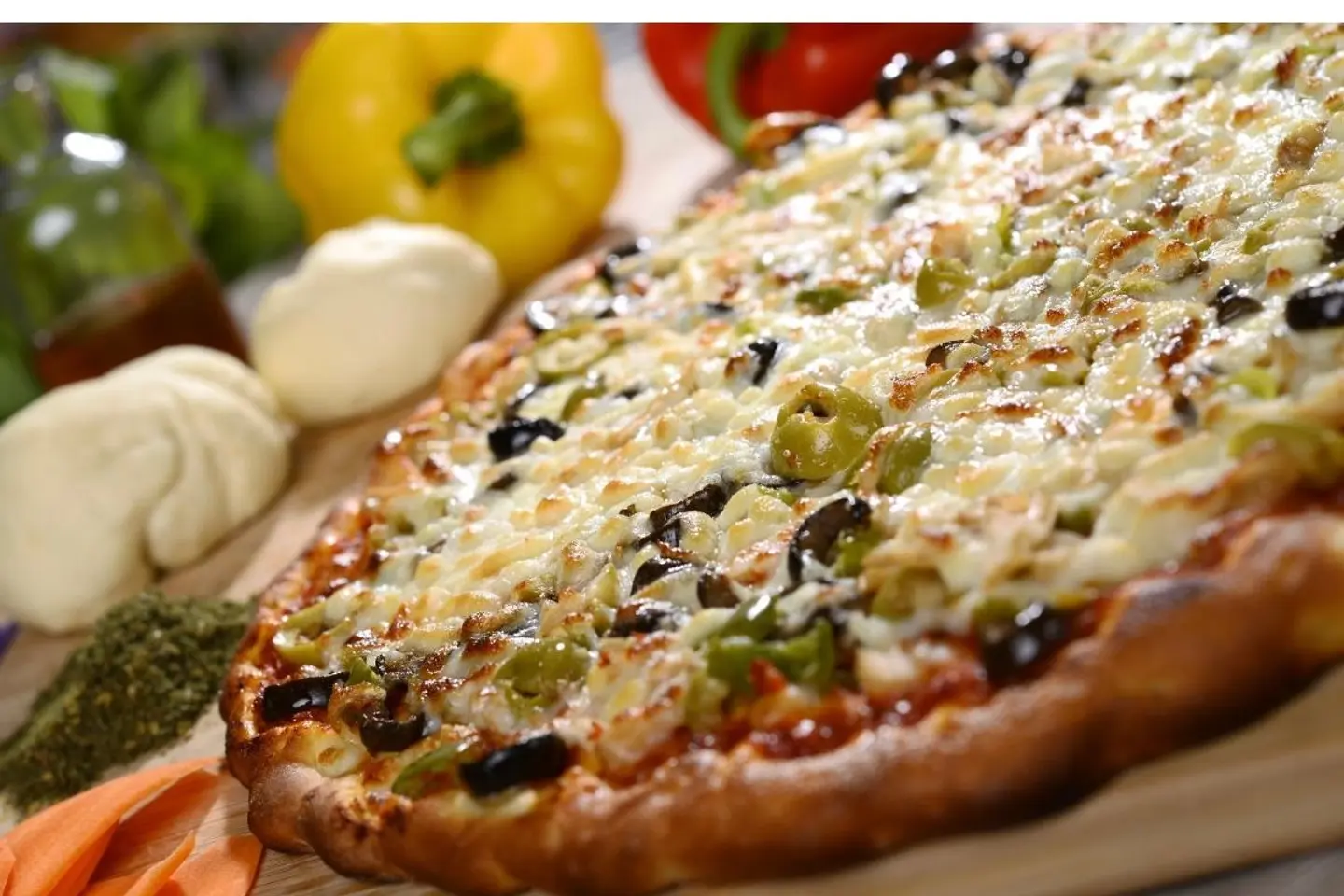 بيتزا خضار - صغير