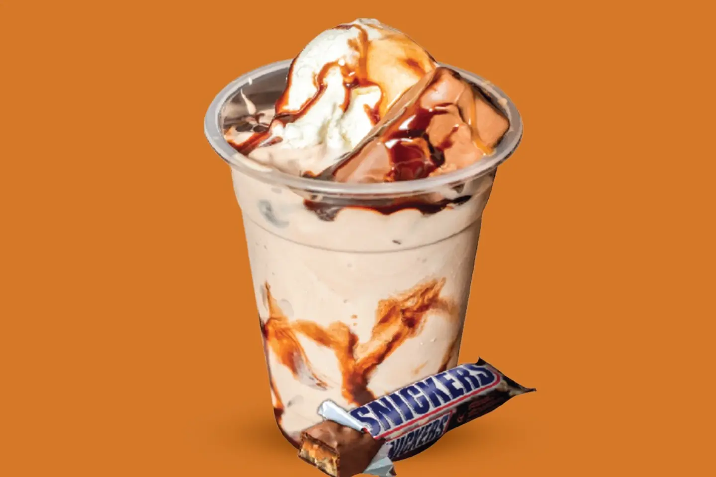 سنيكرز شيك - كوب صغير