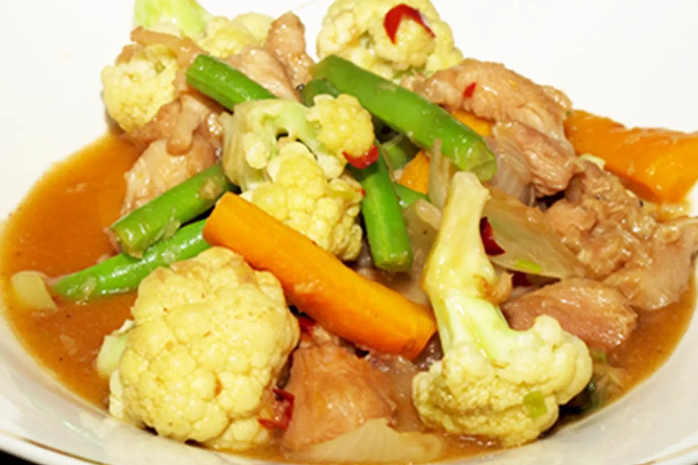 Pad Dorkga Lahm Chicken - Small