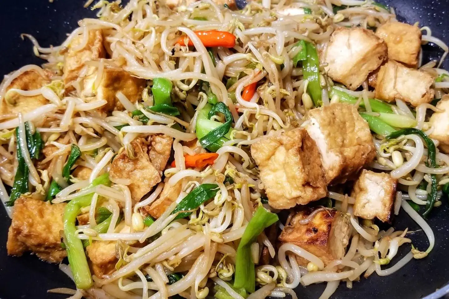 Pad Phak Kad Khao Chicken - Small