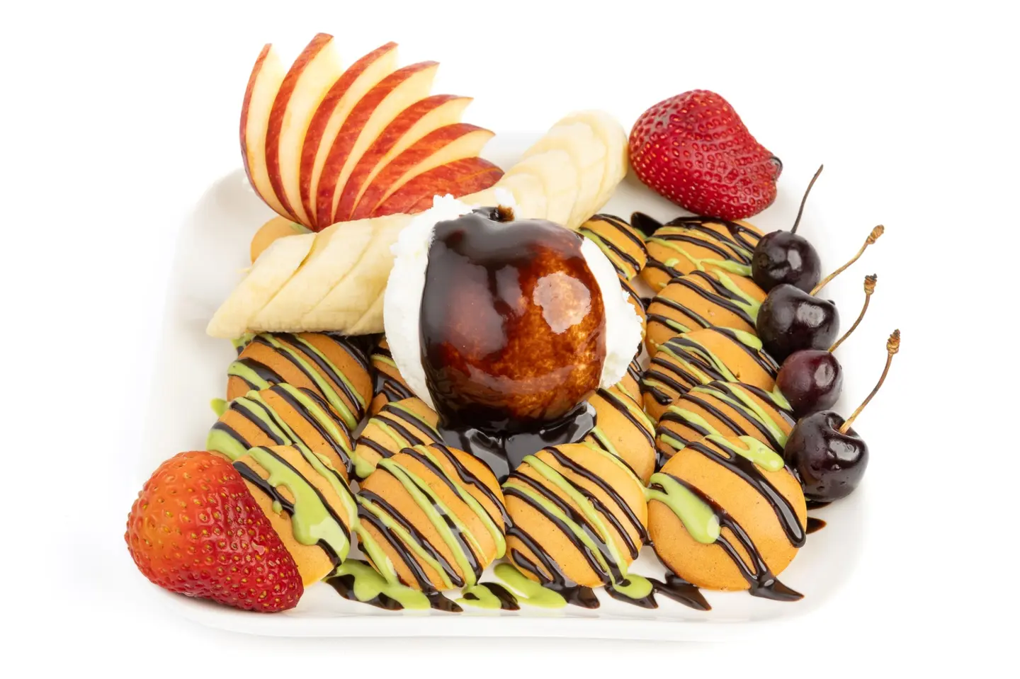 بان كيك فروت آيس كريم - وسط