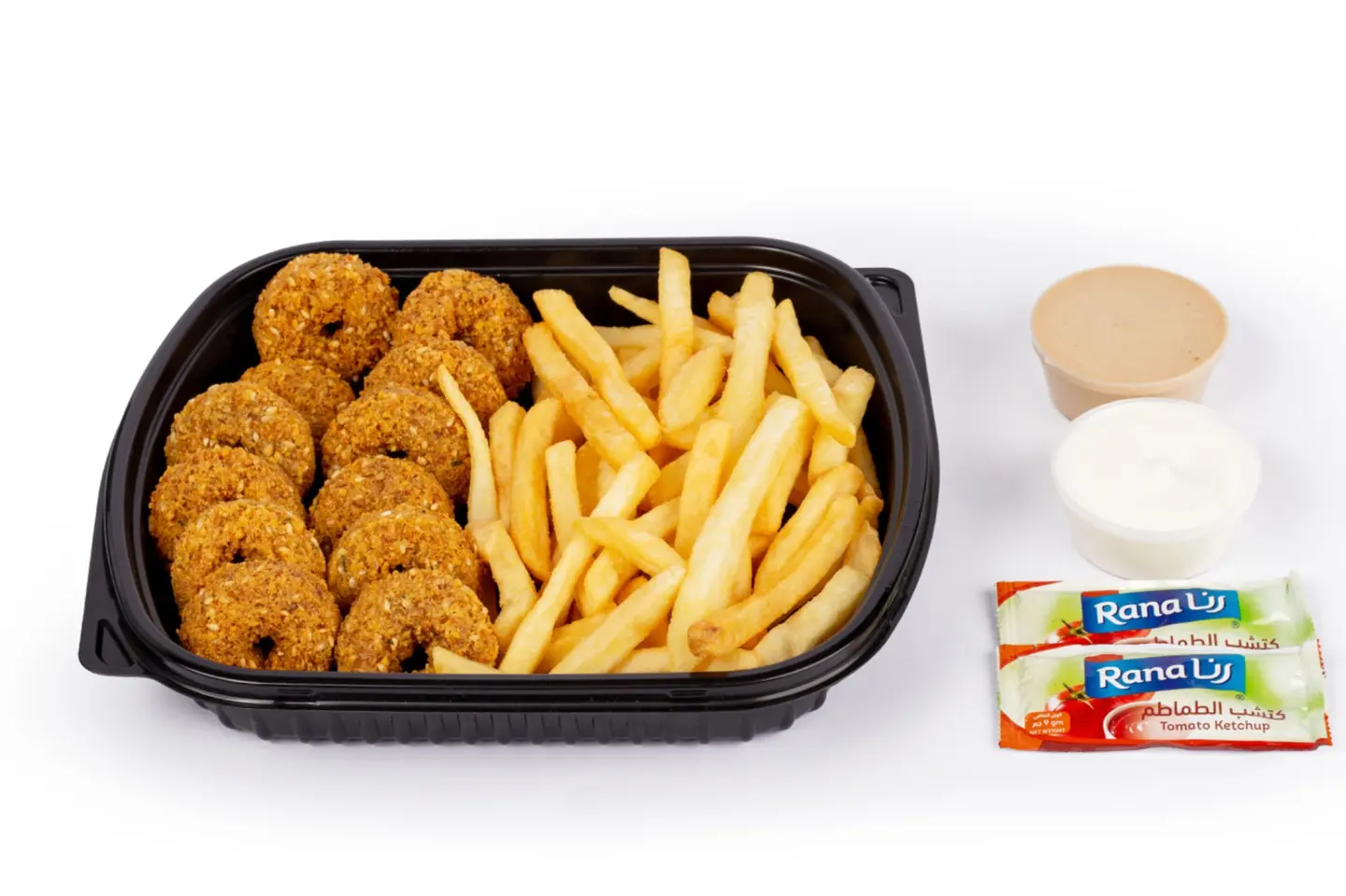 Falafel And Fries Plate - Small Plate