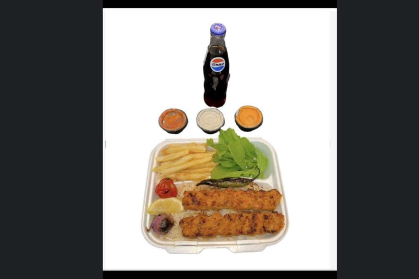 وجبة كباب - دجاج